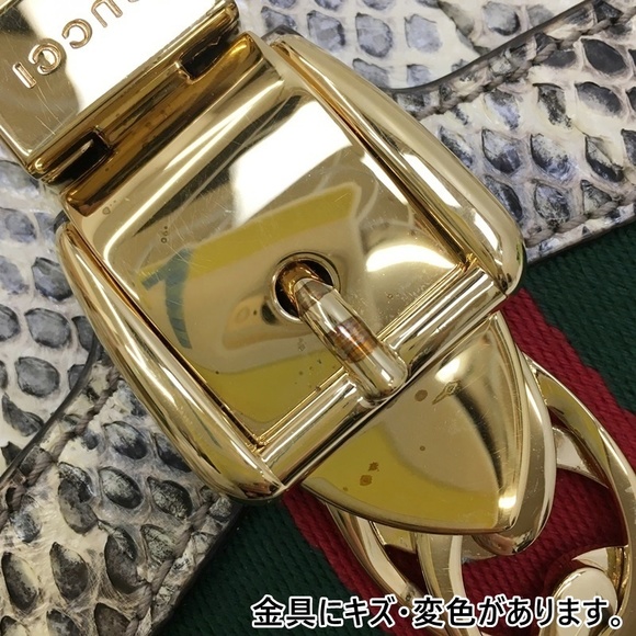 Gucci Python 2WAY Handbag Black - Picture 10 of 14